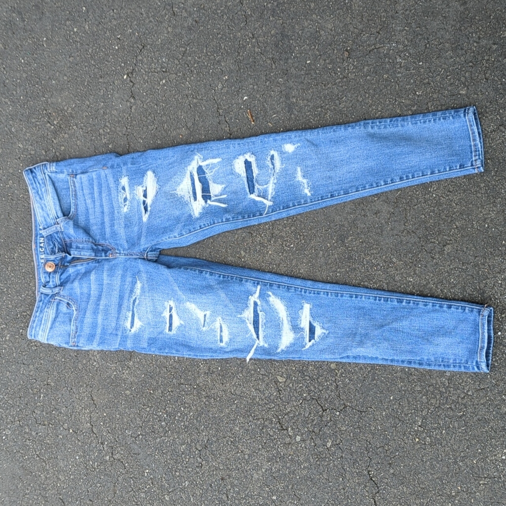 American Eagle hi-rise jegging crop jeans